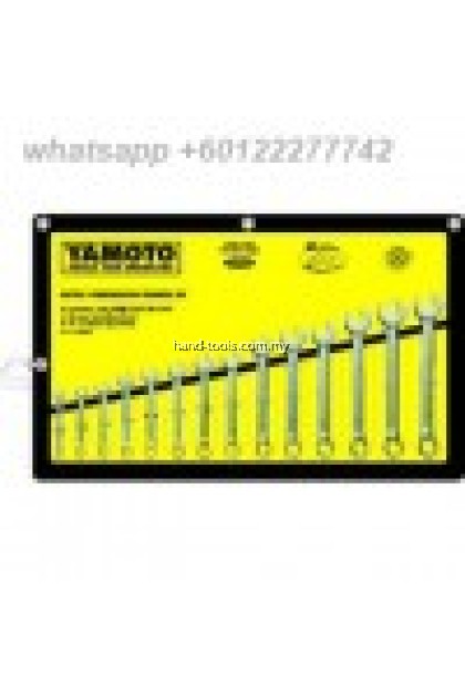 Yamoto YMT5822960K 6-19mm CHR/VAN COMB. SPANNER SET (14) Yamoto YMT5822960K 6-19mm CHR/VAN COMB. SPANNER SET (14)